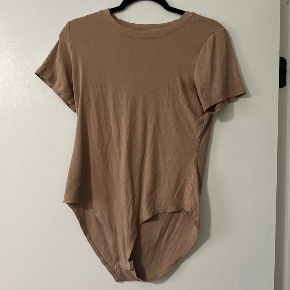 Amazon Tan Women's Bodysuit Top